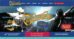 Desktop Screenshot of countrystampede.com